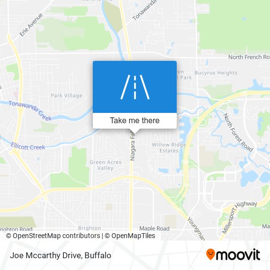 Joe Mccarthy Drive map