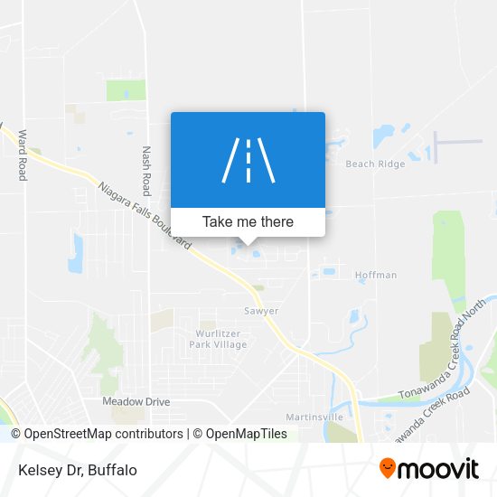Mapa de Kelsey Dr