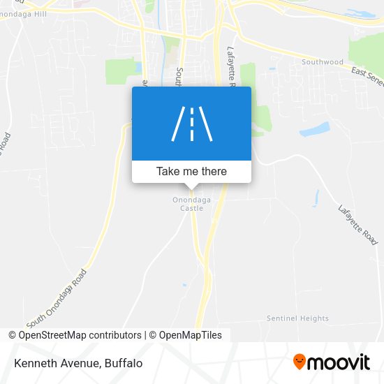 Mapa de Kenneth Avenue