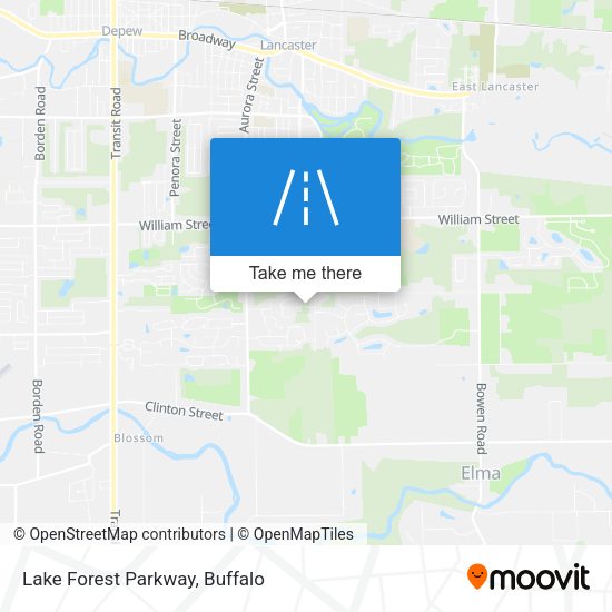 Lake Forest Parkway map