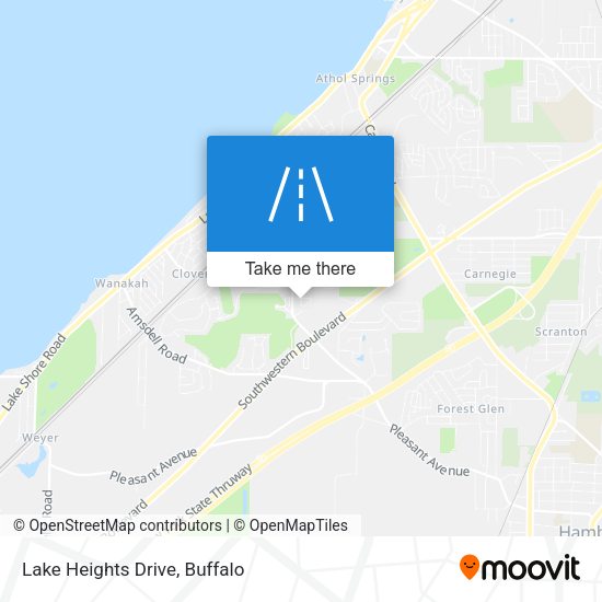 Mapa de Lake Heights Drive