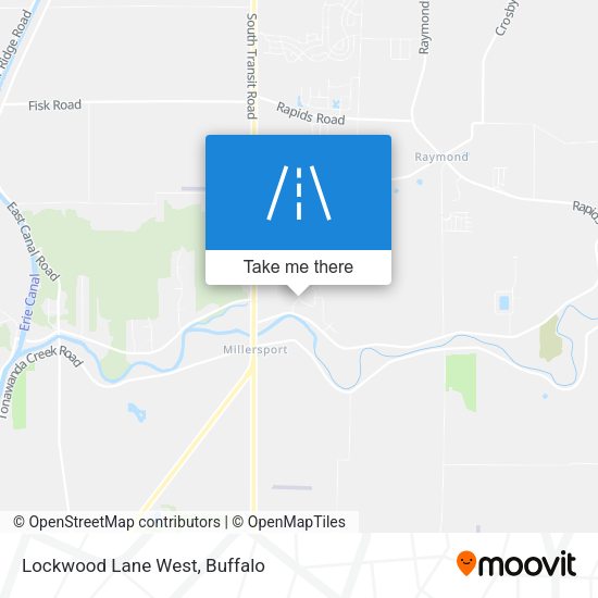 Lockwood Lane West map