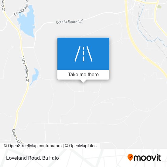 Mapa de Loveland Road