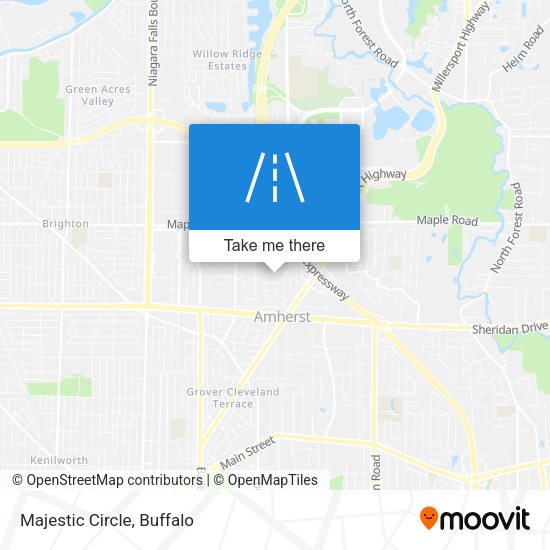 Majestic Circle map