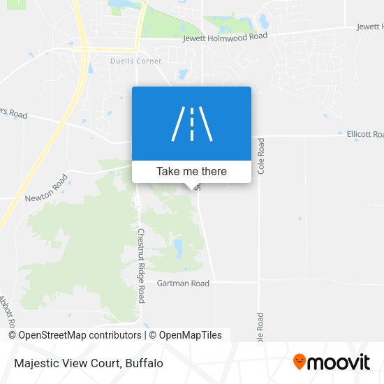 Mapa de Majestic View Court