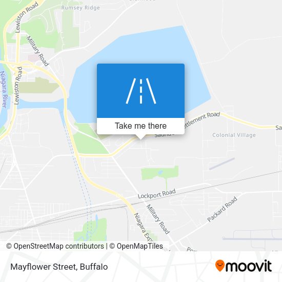 Mapa de Mayflower Street