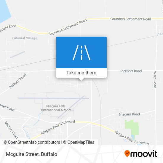 Mcguire Street map