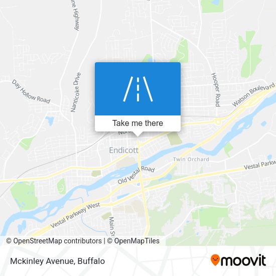 Mapa de Mckinley Avenue