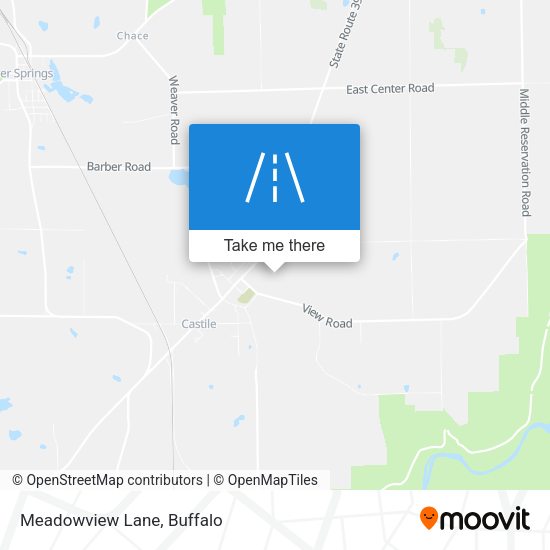Meadowview Lane map