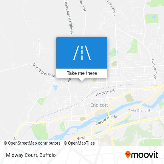 Mapa de Midway Court