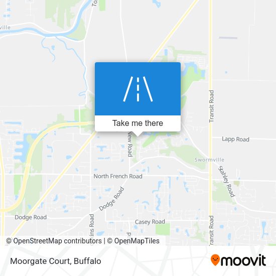 Moorgate Court map