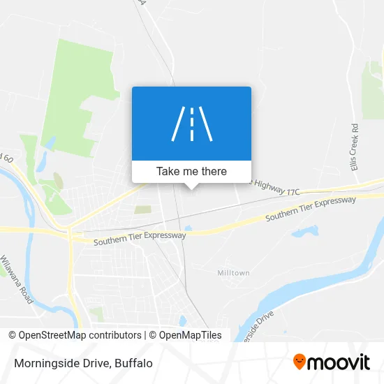 Morningside Drive map