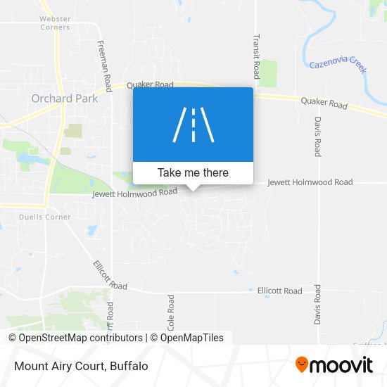 Mapa de Mount Airy Court