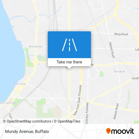 Mapa de Mundy Avenue