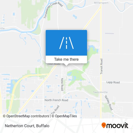 Mapa de Netherton Court