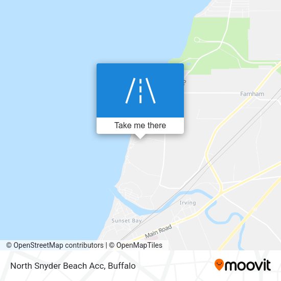 Mapa de North Snyder Beach Acc