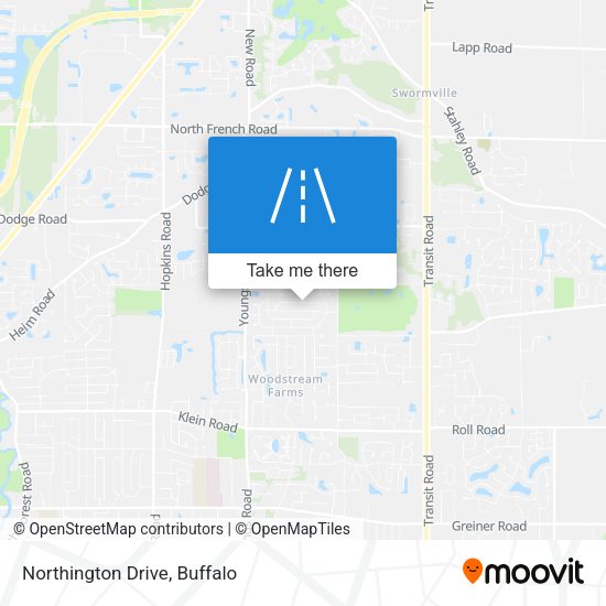 Mapa de Northington Drive