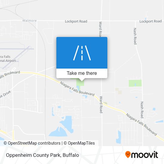 Oppenheim County Park map