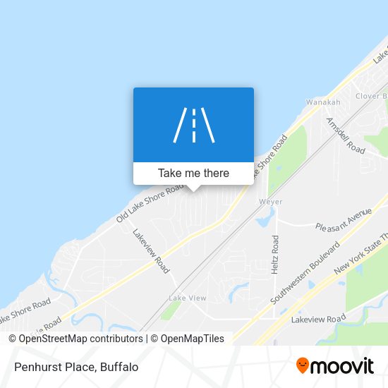 Mapa de Penhurst Place