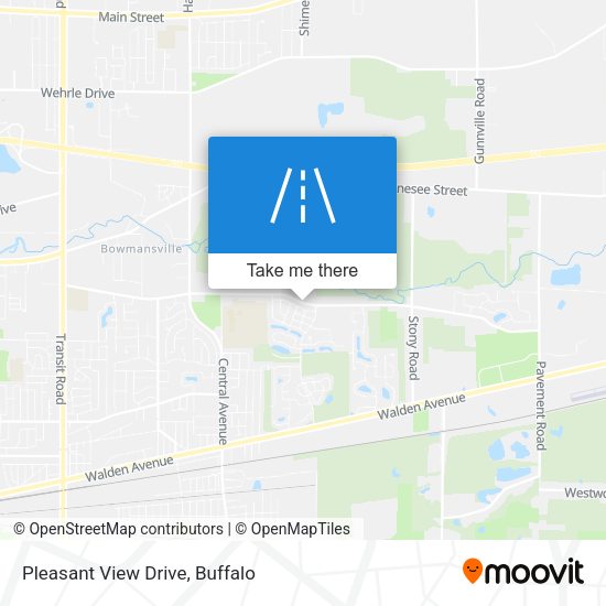 Pleasant View Drive map