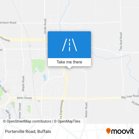 Mapa de Porterville Road