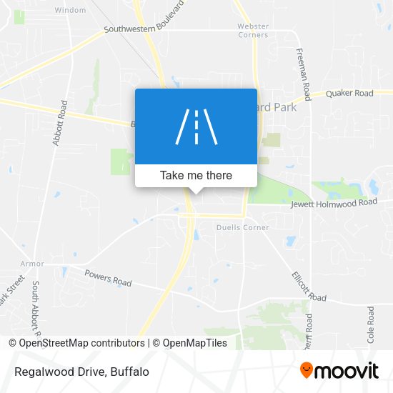 Mapa de Regalwood Drive