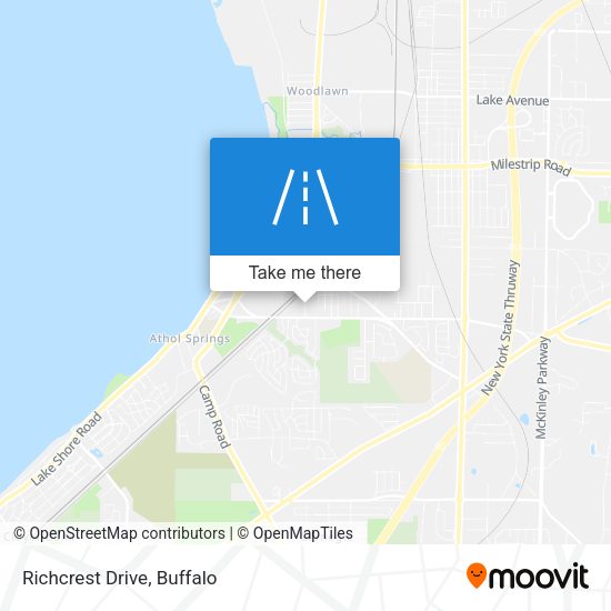 Mapa de Richcrest Drive
