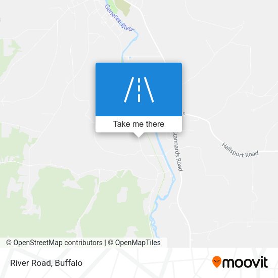 Mapa de River Road