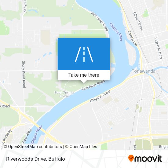 Mapa de Riverwoods Drive