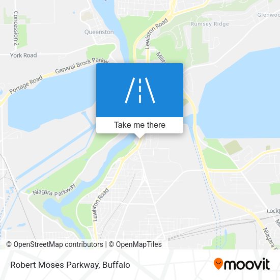 Mapa de Robert Moses Parkway