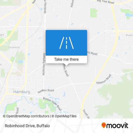 Robinhood Drive map