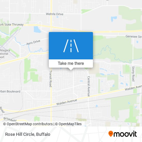 Mapa de Rose Hill Circle