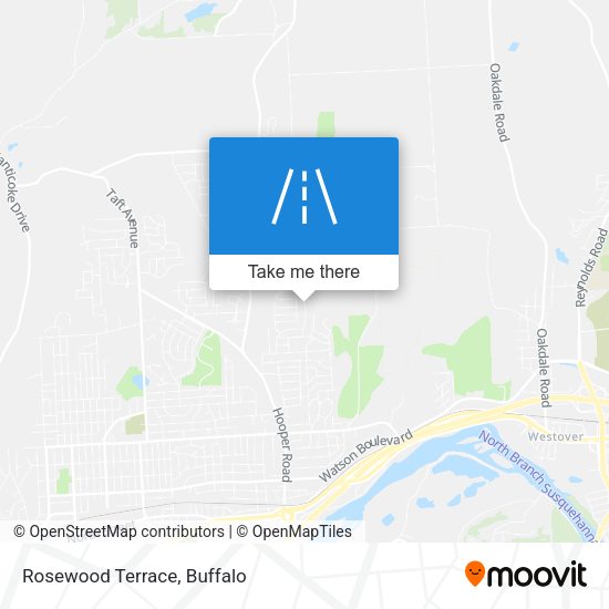 Mapa de Rosewood Terrace