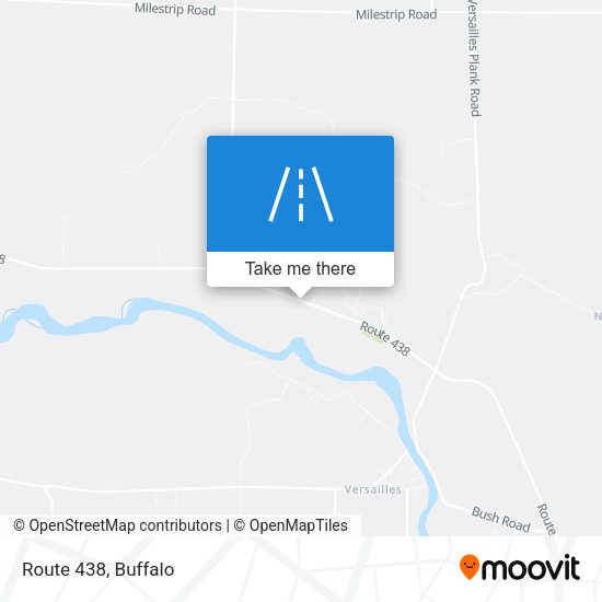 Mapa de Route 438