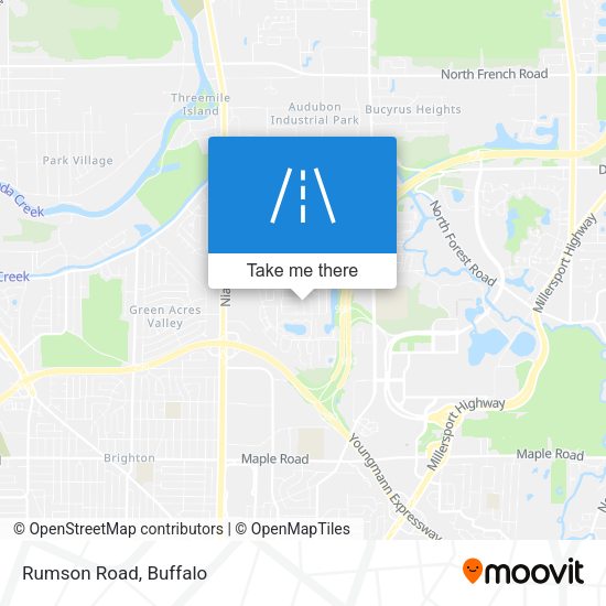 Mapa de Rumson Road