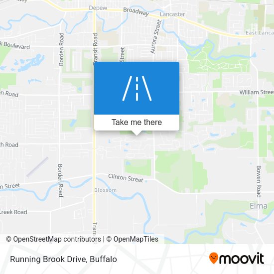 Running Brook Drive map