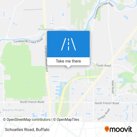 Mapa de Schoelles Road