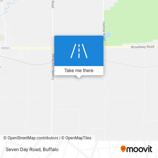 Mapa de Seven Day Road