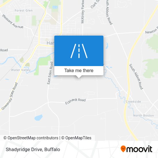 Shadyridge Drive map