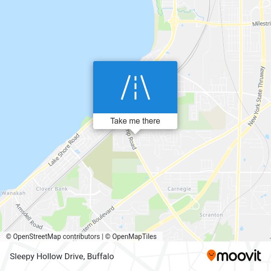 Sleepy Hollow Drive map
