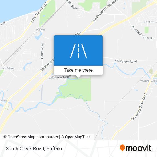 Mapa de South Creek Road