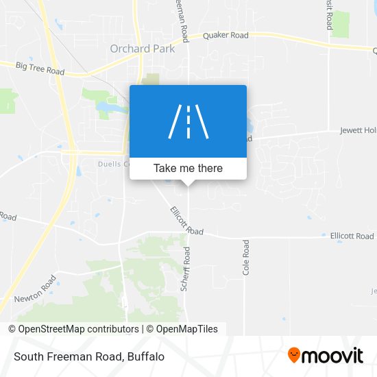 Mapa de South Freeman Road