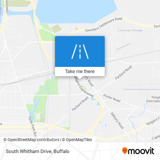 Mapa de South Whitham Drive