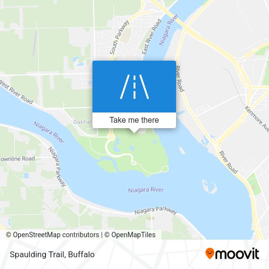 Spaulding Trail map