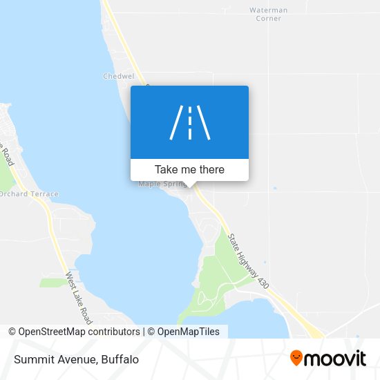 Mapa de Summit Avenue