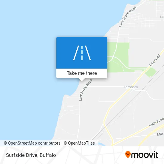 Surfside Drive map