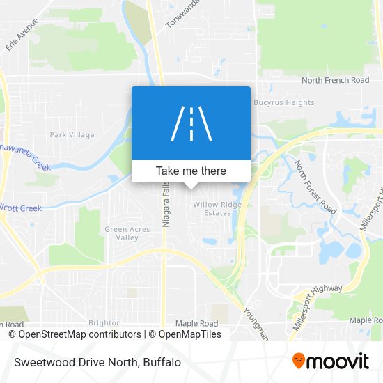 Mapa de Sweetwood Drive North