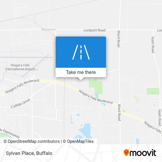 Mapa de Sylvan Place