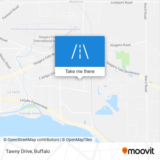 Tawny Drive map