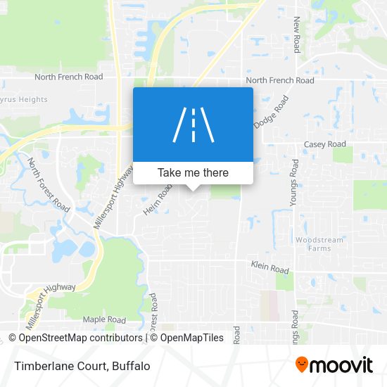 Mapa de Timberlane Court